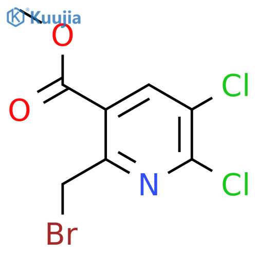 methyl 2-(bromomethyl)-5,6-dichloropyridine-3-carboxylate structure
