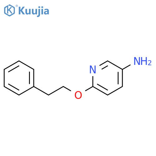 6-(2-phenylethoxy)pyridin-3-amine structure