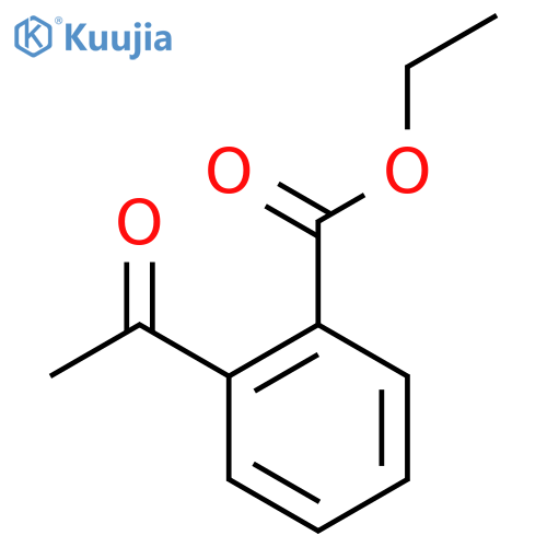 Ethyl 2-acetylbenzoate structure