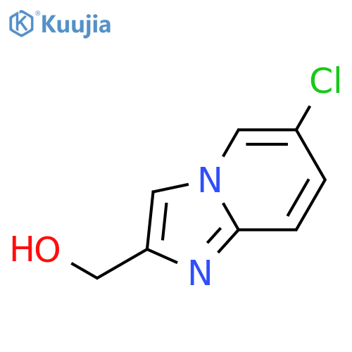 (6-Chloroimidazo1,2-apyridin-2-yl)methanol structure