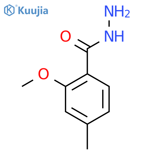 2-Methoxy-4-methylbenzohydrazide structure