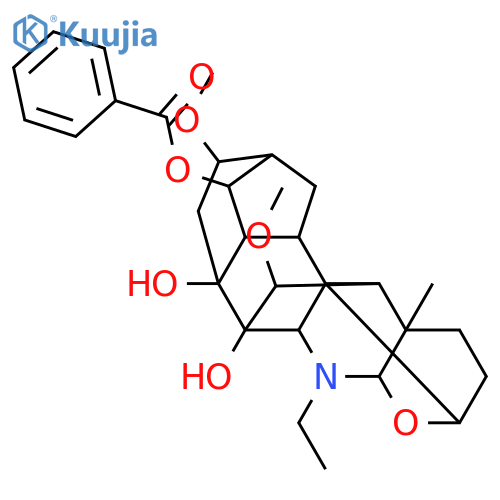 Graciline; 6β,16β-Dimethoxy, 14-benzoyl structure