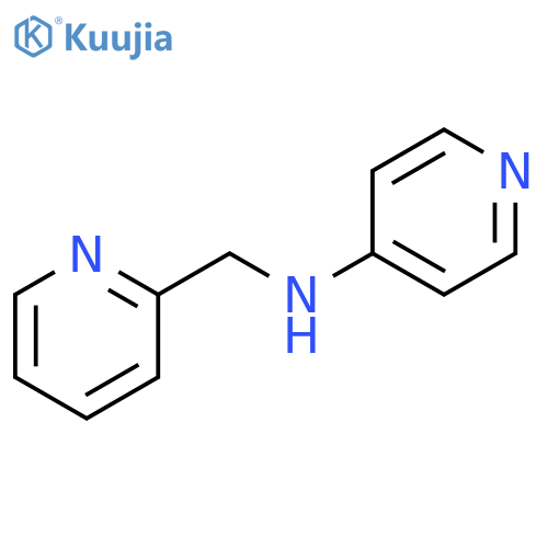N-(pyridin-2-yl)methylpyridin-4-amine structure