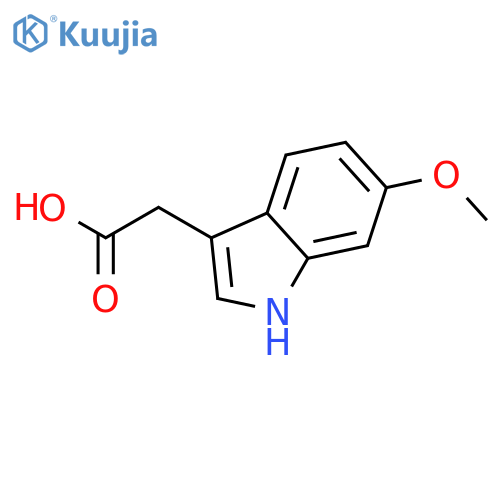 2-(6-Methoxy-1H-indol-3-yl)acetic Acid structure