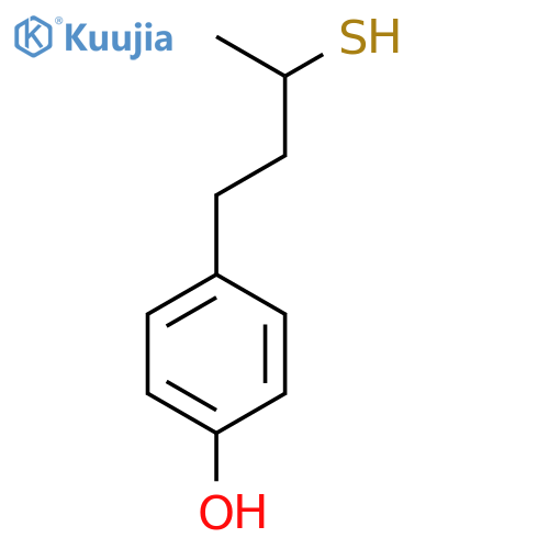 4-(3-Sulfanylbutyl)phenol structure