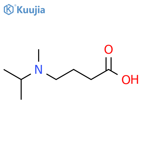 4-methyl(propan-2-yl)aminobutanoic acid structure