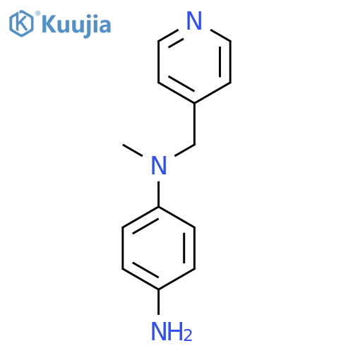 1,4-Benzenediamine,N1-methyl-N1-(4-pyridinylmethyl)- structure