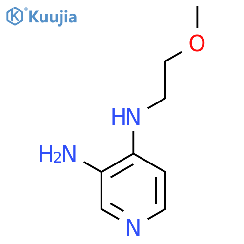 N4-(2-Methoxyethyl)pyridine-3,4-diamine structure