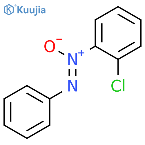 Diazene, (2-chlorophenyl)phenyl-, 2-oxide structure