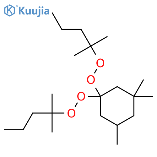 Peroxide,(3,3,5-trimethylcyclohexylidene)bis[(1,1-dimethylbutyl) (9CI) structure
