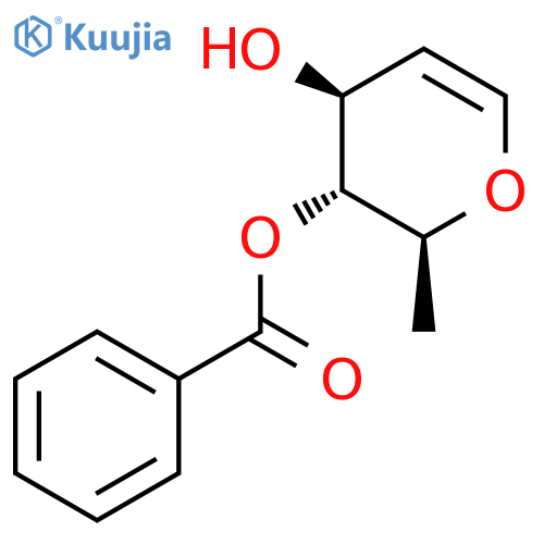 L-ARABINO-HEX-1-ENITOL, 1,5-ANHYDRO-2,6-DIDEOXY-, 4-BENZOATE structure