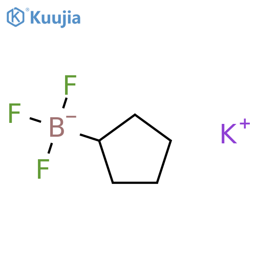 Potassium cyclopentyltrifluoroborate structure
