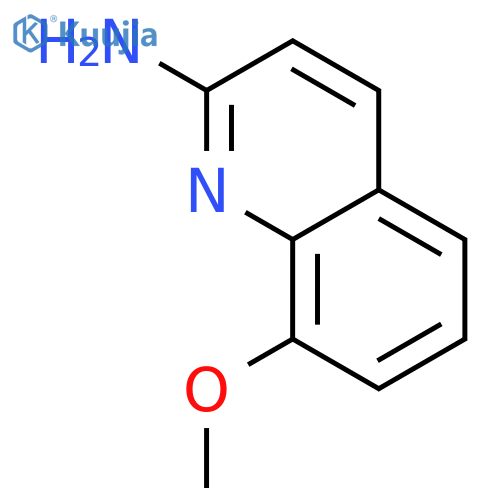 8-Methoxyquinolin-2-amine structure