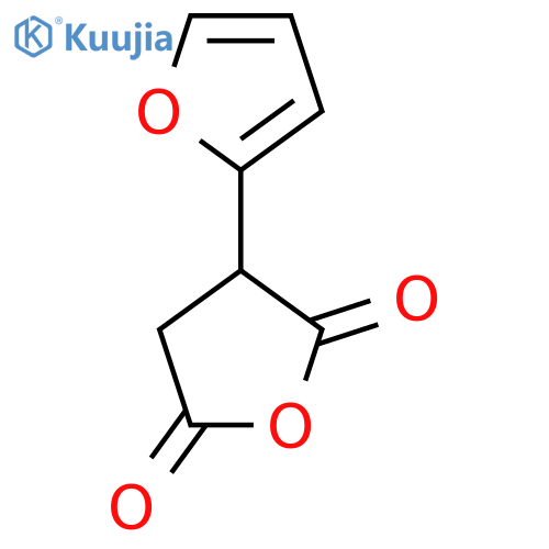 3-(furan-2-yl)oxolane-2,5-dione structure