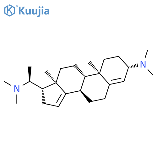 (20S)-20-(N-dimethylamino)-3beta-(N-dimethylamino)-pregn-4,14-diene structure