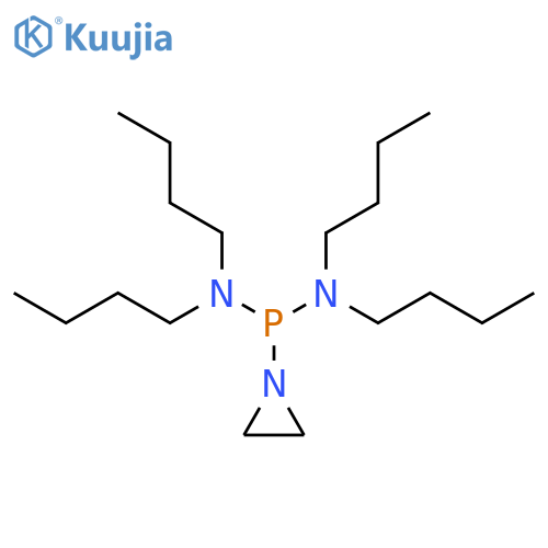 Phosphonous diamide, P-1-aziridinyl-N,N,N',N'-tetrabutyl- structure