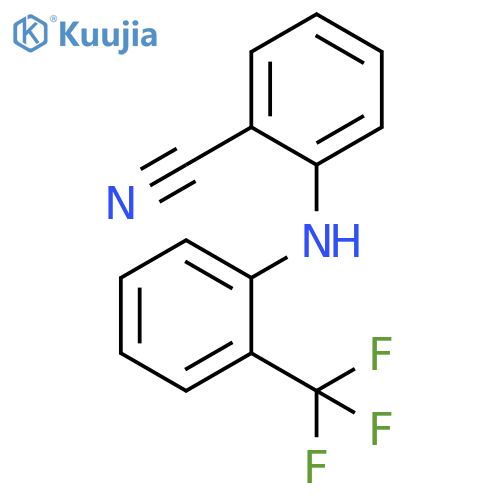 2-{2-(Trifluoromethyl)phenylamino}benzonitrile structure