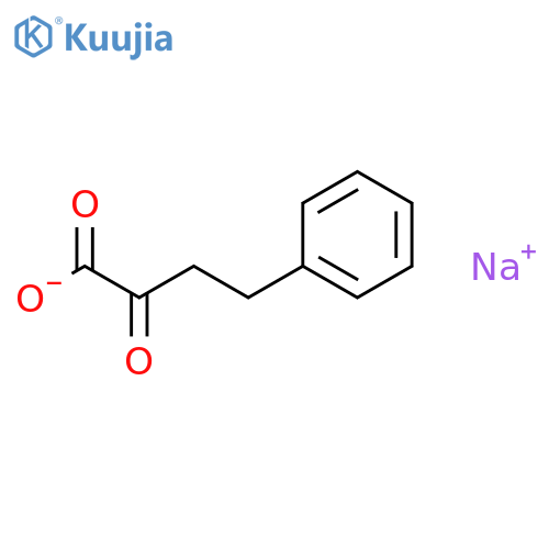sodium 2-oxo-4-phenylbutanoate structure