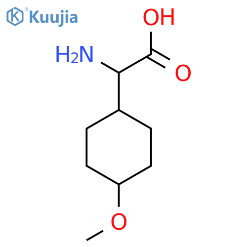 2-Amino-2-(4-methoxycyclohexyl)acetic Acid structure