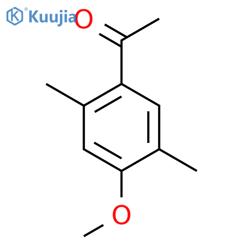 1-(4-methoxy-2,5-dimethylphenyl)ethan-1-one structure