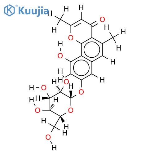 eleutherinol-8-O-beta-D-glucoside structure
