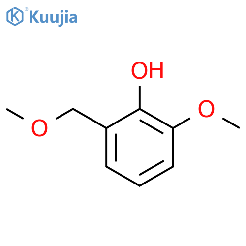 Phenol,2-methoxy-6-(methoxymethyl)- structure