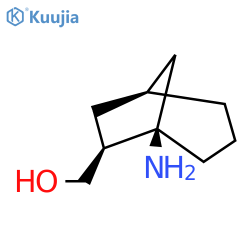 rac-(1R,5S,6R)-5-aminobicyclo3.2.1octan-6-ylmethanol structure