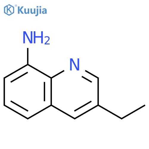 8-Quinolinamine,3-ethyl- structure