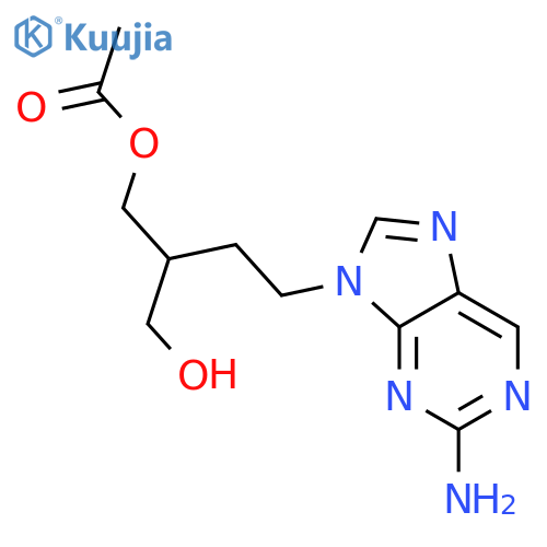 Desacetyl Famciclovir structure