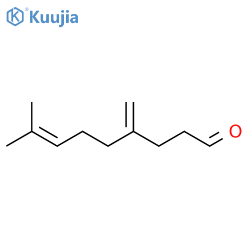 7-Nonenal, 8-methyl-4-methylene- structure