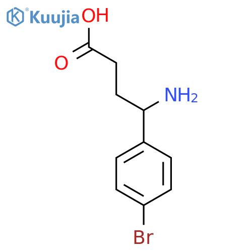 (2S)-Amino-4-(4-bromophenyl)butanoic acid structure