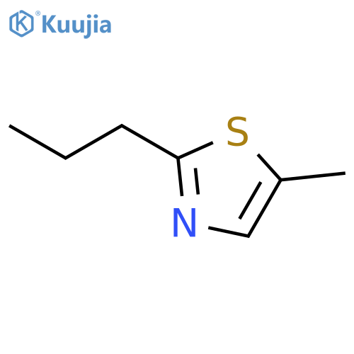Thiazole,5-methyl-2-propyl- structure