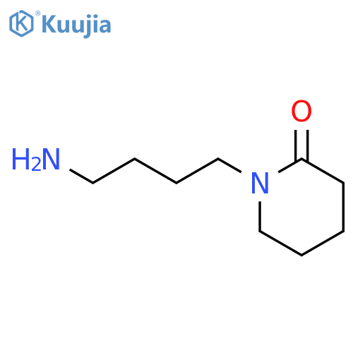 1-(4-aminobutyl)piperidin-2-one structure