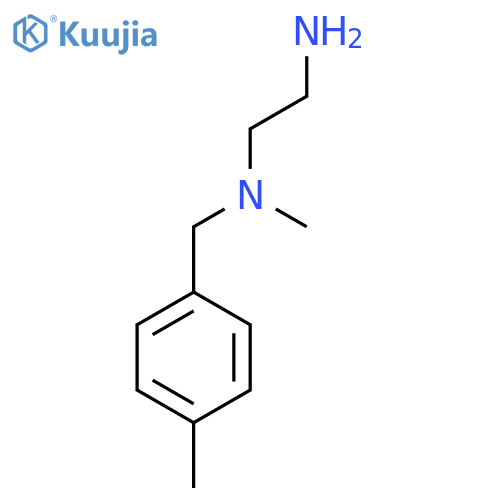 N*1*-Methyl-N*1*-(4-methyl-benzyl)-ethane-1,2-diamine structure