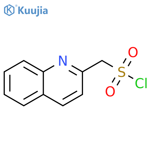 2-Quinolinemethanesulfonyl chloride structure