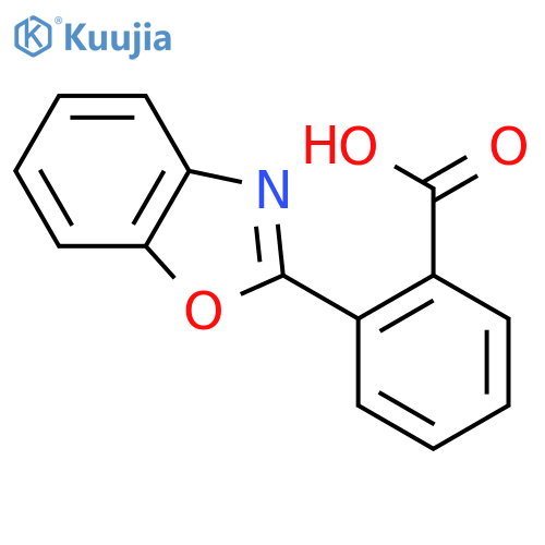 2-(1,3-Benzoxazol-2-yl)benzoic acid structure