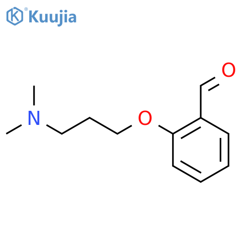 2-[3-(dimethylamino)propoxy]benzaldehyde structure