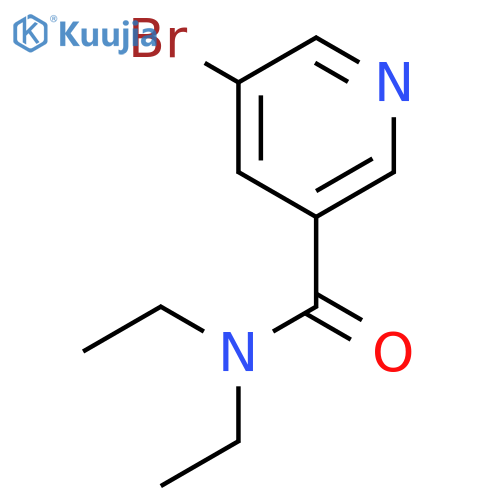 5-Bromo-N,N-diethylnicotinamide structure