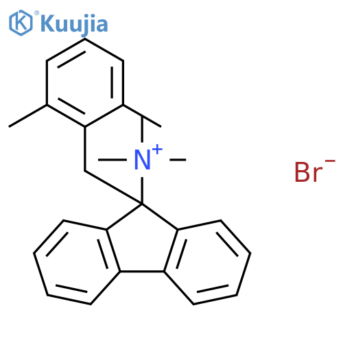 9H-Fluoren-9-aminium, 9-[(2,6-dimethylphenyl)methyl]-N,N,N-trimethyl-, bromide structure