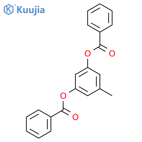 3,5-Dibenzoyloxytoluene structure