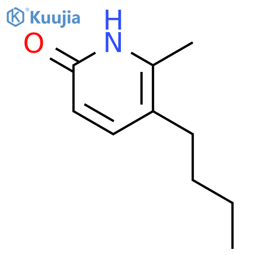 2(1H)-Pyridinone, 5-butyl-6-methyl- structure