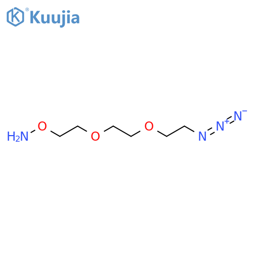 Aminooxy-PEG2-azide structure