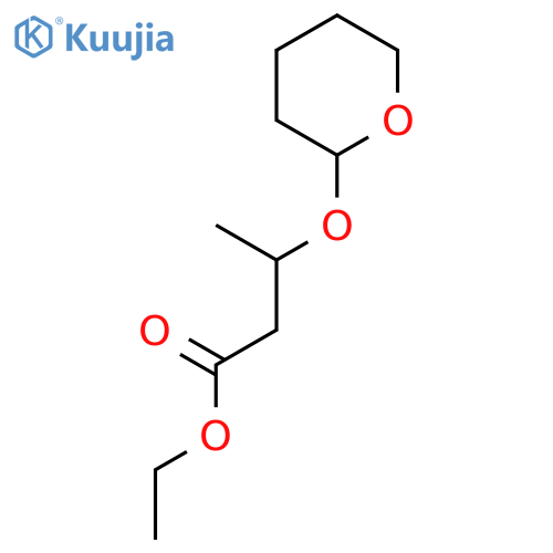 Ethyl 3-(Tetrahydropyranyl)oxybutanoate structure