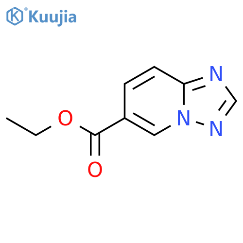 [1,2,4]Triazolo[1,5-a]pyridine-6-carboxylic acid ethyl ester structure
