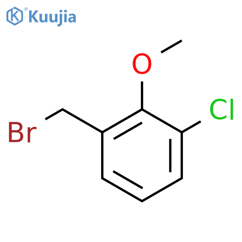 3-Chloro-2-methoxybenzyl Bromide structure