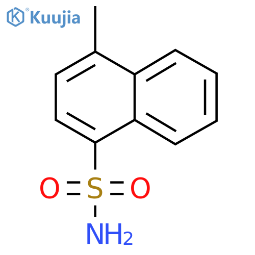 4-Methylnaphthalene-1-sulfonamide structure