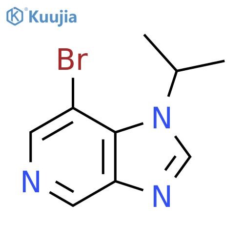 7-Bromo-1-isopropyl-1H-imidazo[4,5-c]pyridine structure
