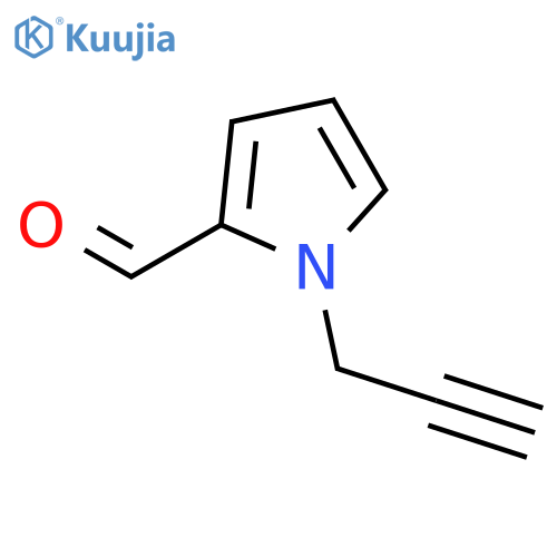 1-(Prop-2-yn-1-yl)-1H-pyrrole-2-carbaldehyde structure