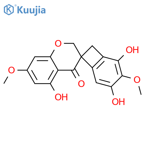 Muscomosin; (ξ)-form, 2'-Hydroxy, 7-Me ether structure