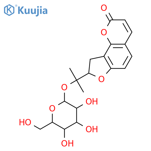 Dihydrooroselol; (R)-form, O-β-D-Glucopyranoside structure